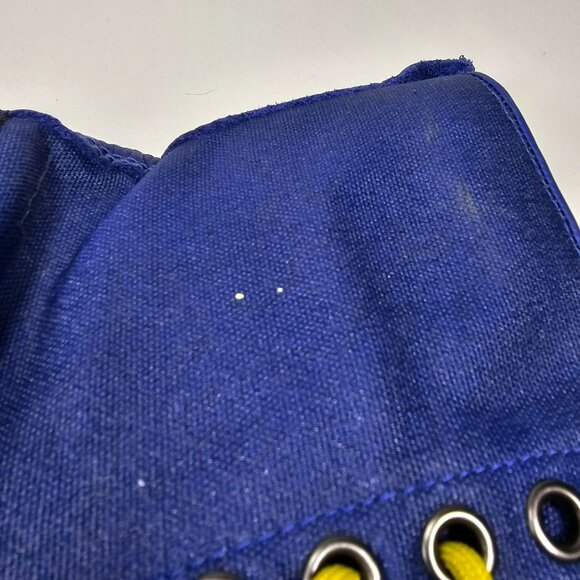 Sorel Womens Waterproof Premium Blue Canvas & Rubber Winter Snow Boots Size 9 - Picture 8 of 11